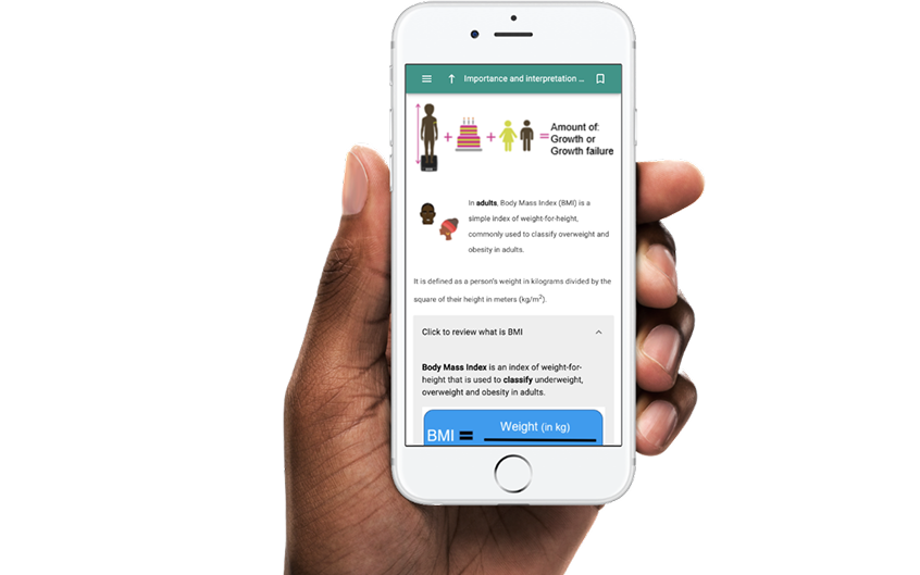 Mobile Training Interface